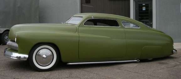 Vintage 1950 Mercury coupe